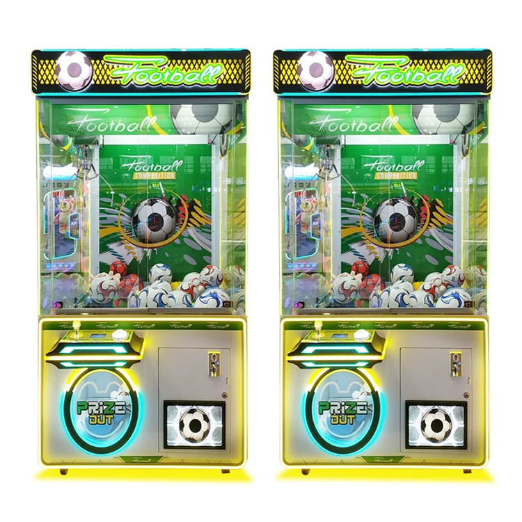 Threeplu Factory Advanced Technology Claw Soccer Crane Vending Machines for Sale Toy Crane Machine With Bill Acceptor