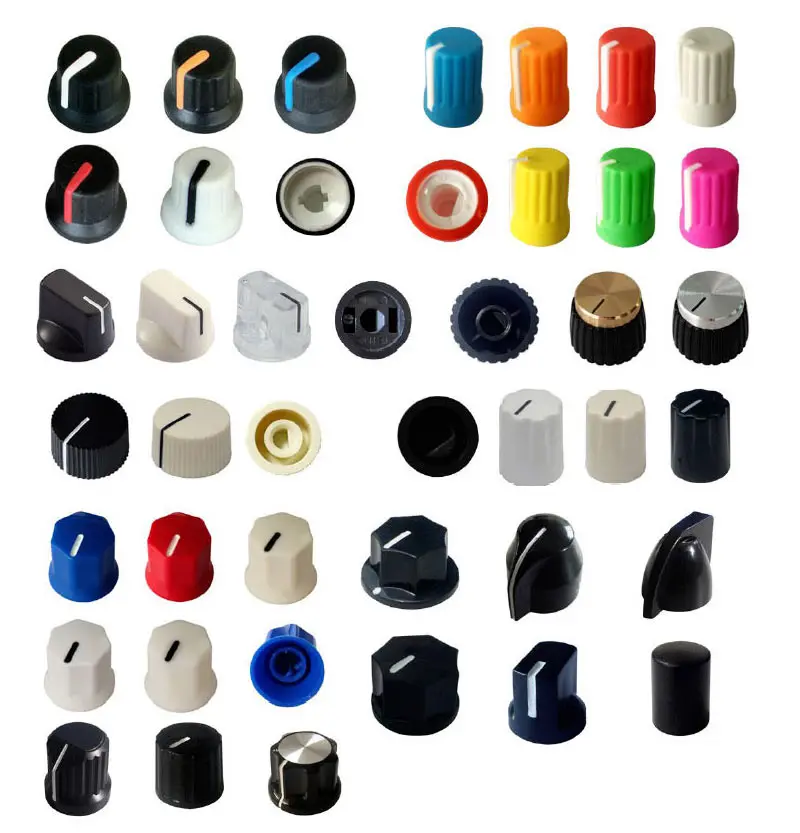 Diverse Types of Electronic Accessories Potentiometer Knobs