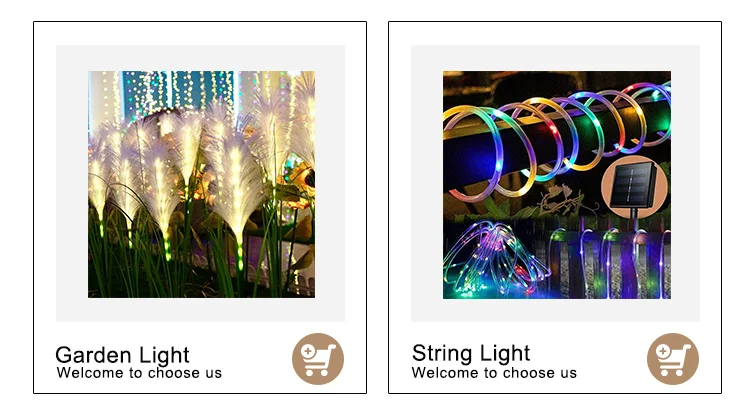 Solar Energy Led Fairy String Lights Christmas Party Wedding Holiday ...