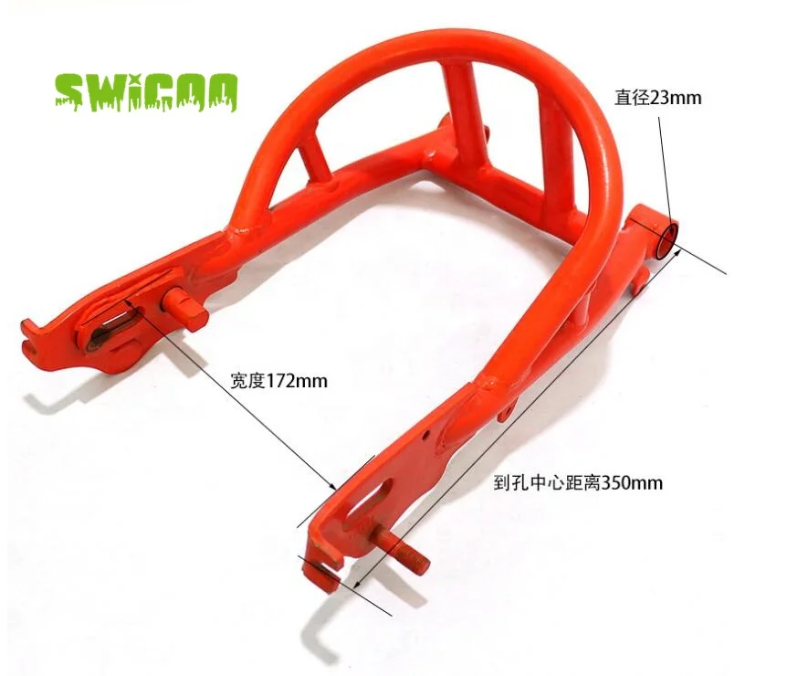 Kit Bras De Frein à Tambour Arrière Pour Moto Type Monkey/Z50 - Compatible Répliques Chinoises, Skyteam, Gorilla - En Alliage - 10