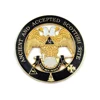 Black Scottish Rite 32 wings Down