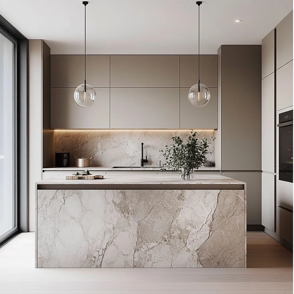 Modern Style Custom Kitchen Cabinet Set High Gloss Folding Wood with ...