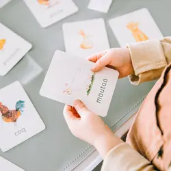 Индивидуальная печать для детей раннего когнитивного обучения развивающий магнитный с коробкой игровой набор