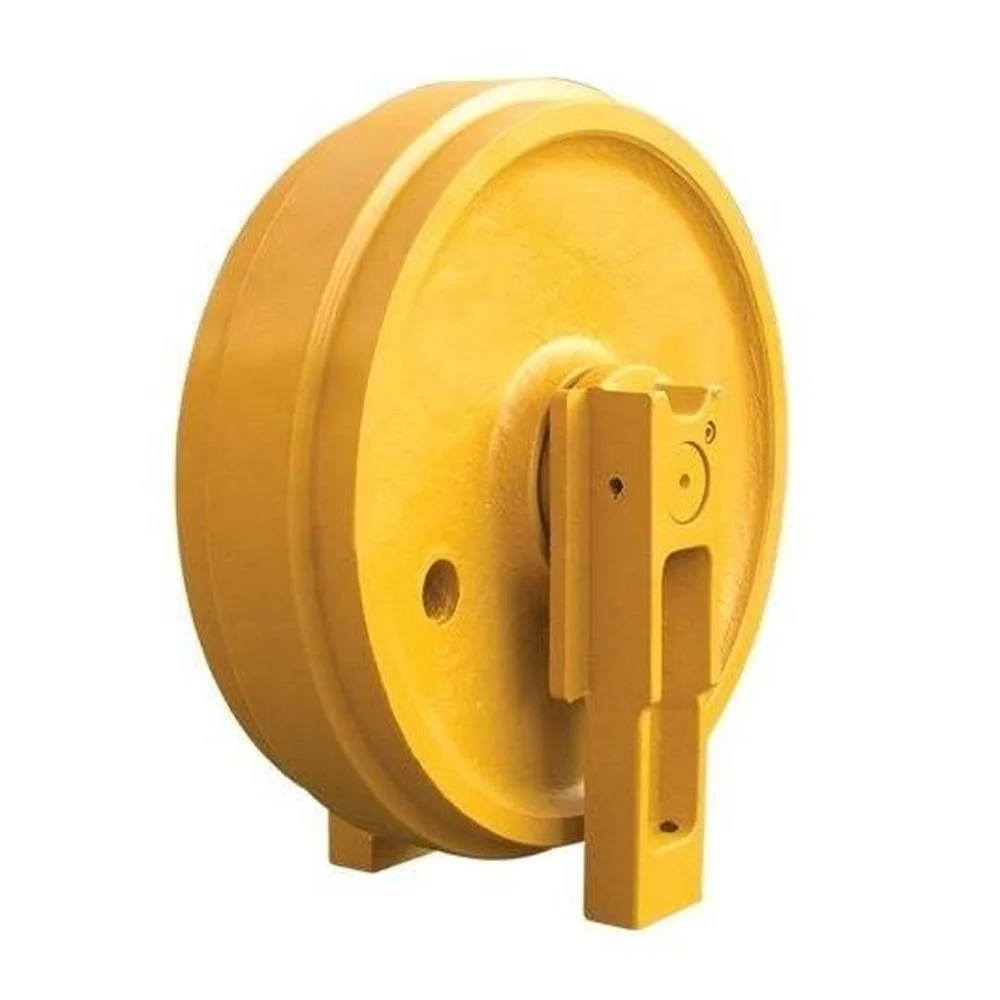 Ihi Front Track Idler Assy for Mini Excavator Jcb Wheel Bulldozer Parts Rubber Idler Js220 Pc20 Pc60 Pc200 Pc300 Ex120-2 Js220