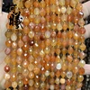 Colore naturale agata Botswana arancione