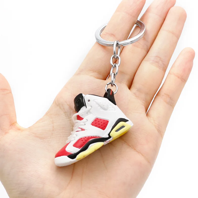 Famous Keychains Wholesale Famous Brands 3d Mini Sneaker Shoes Keychain Rubber Pvc ...