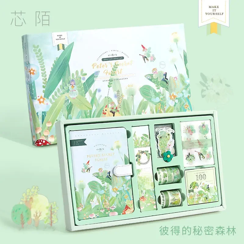 DIY Journalling Set Journal Gift Set Notebook Journal Book Set with 147 Pieces Items