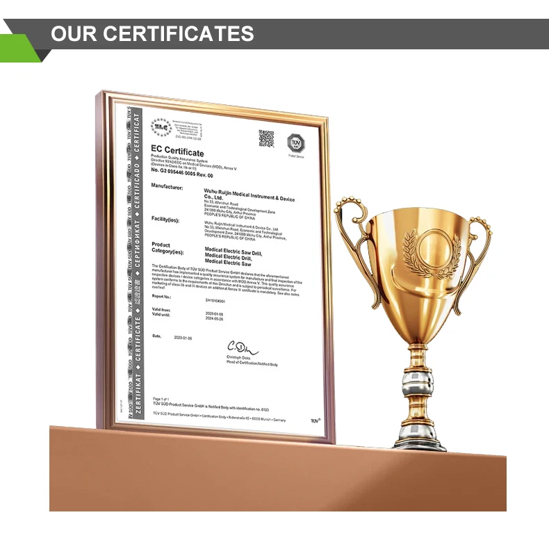 Medical Bone Saw Orthopedic Surgical Instruments Forceps Electric Surgery Tool air Oscillating Saw Ruijin NS-1511 CE Certified