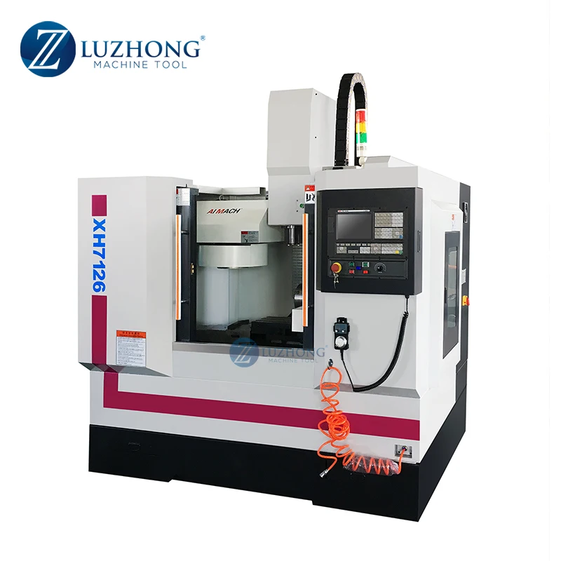 4 оси CNC фрезерный станок XH 7126 с ЧПУ центр