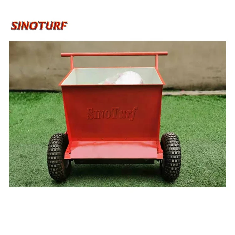 Soccer Football Field Rubber Granule and Sand Infill Machine for Artificial Grass Pasto Sintetico