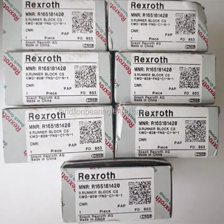 R165181420  Rexroth Runner Block Linear  R165181320 R165181220