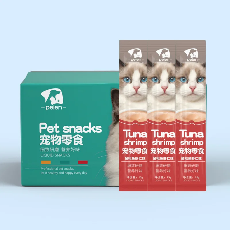 Factory Wholesale Delicious Cat Snacks Nutritious Wet Cat Food Pet