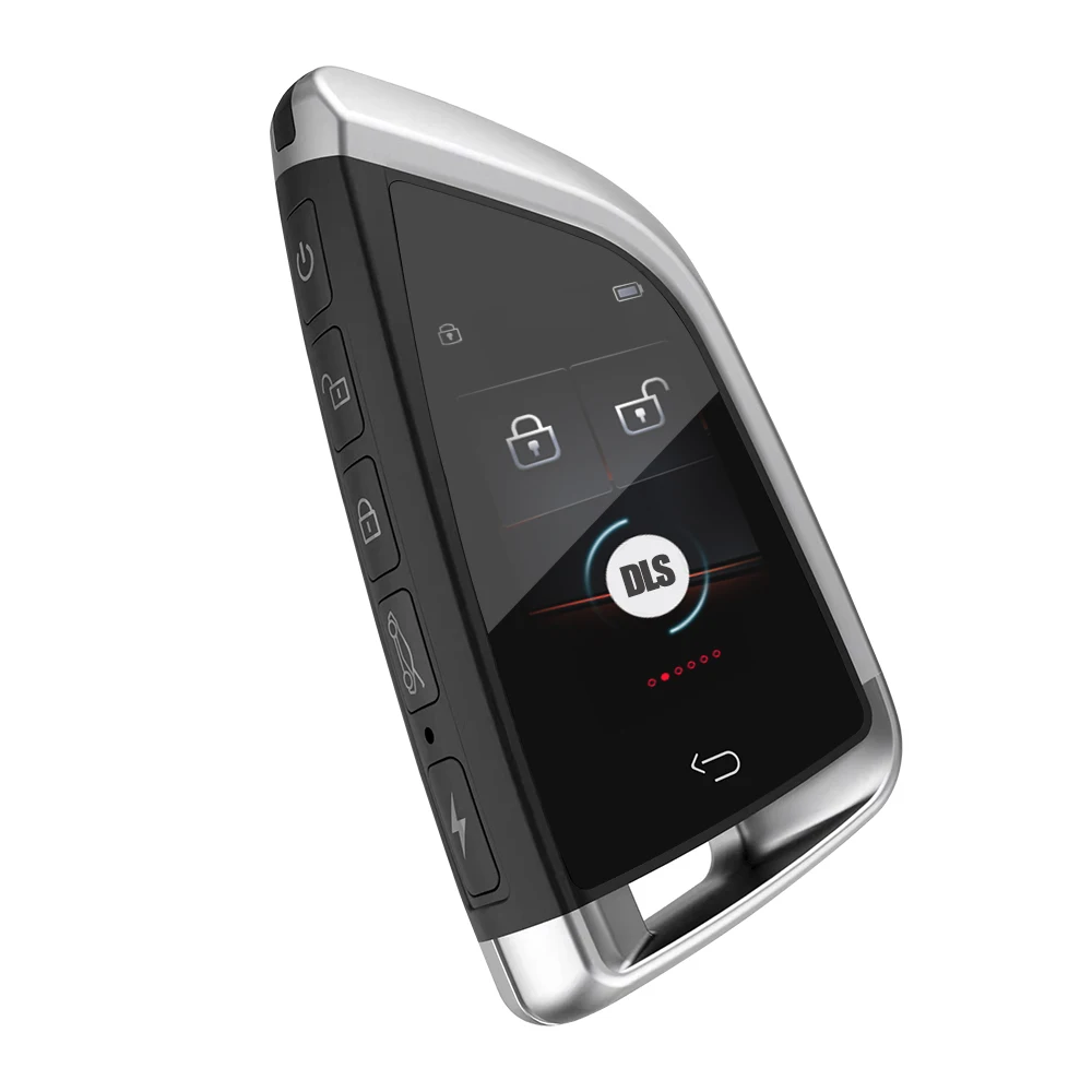 Universal LCD Touch Screen Remote Control Key Car for All Start Stop Engine Button Models Upgrade Smart Car Keys