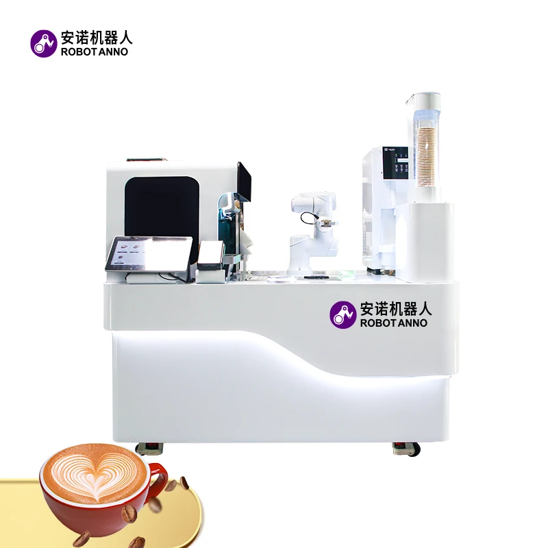 High Quality Automation Robot Barista Universal Robot Making Coffee Robotic Coffee Vending Machines