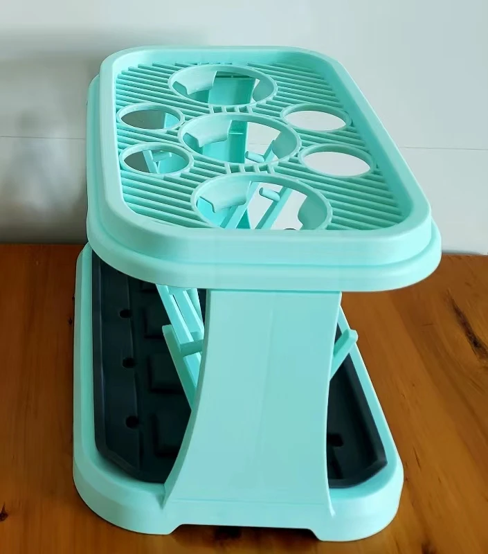 Sunnuo New Multifunctional Foldable Baby Bottle Drying Rack Easy To