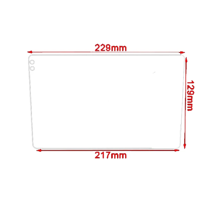 Защитная пленка для сенсорного экрана закаленное стекло 7 8 9 10 дюймов Android GPS DVD радио