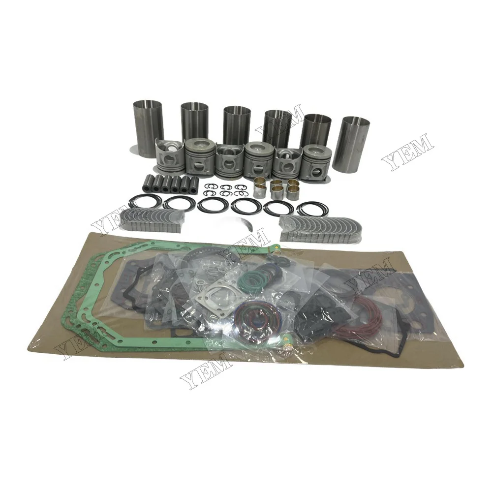 For Mitsubishi 6D34 Overhaul Kit With Bearing Set High Performance Engine Parts 4