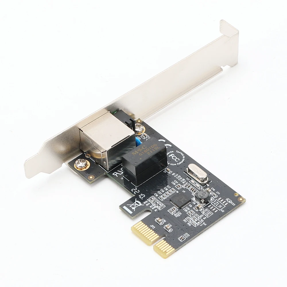 Экономичная PCI-E 1X гигабитная сетевая карта для настольного компьютера Проводная RTL8111