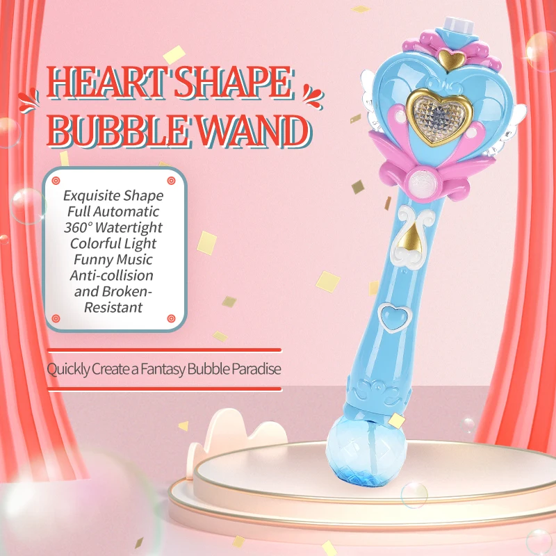 Bâton électrique à Bulles Pour Enfants - Jouet Rotatif Portable En