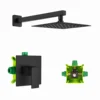 Black-Wall mounted-Square