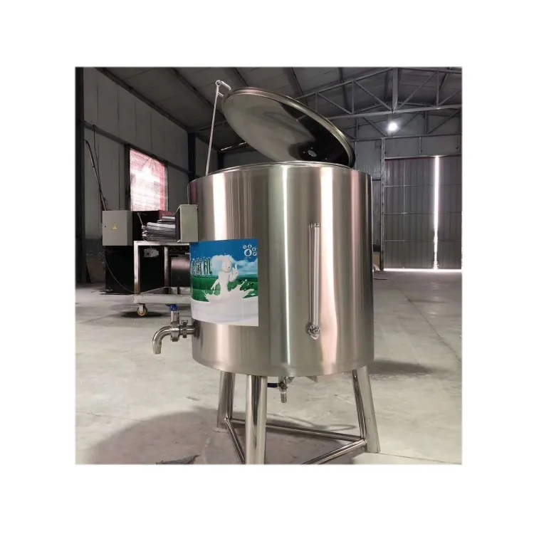 Most Popular Commercial Small Milk Processing Line   Juice Pasteurization Machine