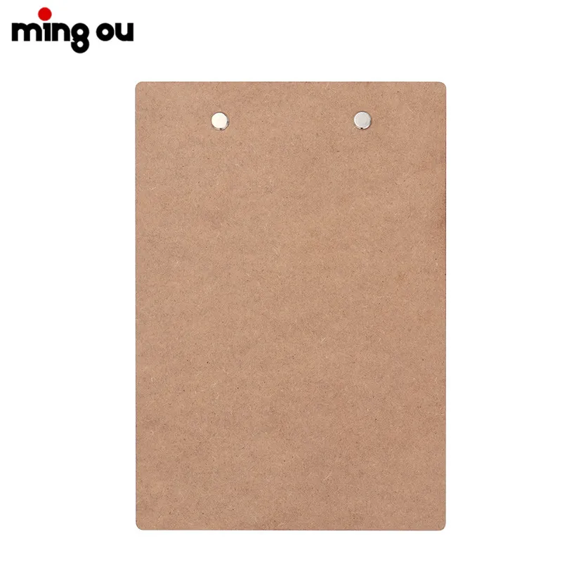 Sublimation MDF File Clip Board Clipboard for Office Stationery