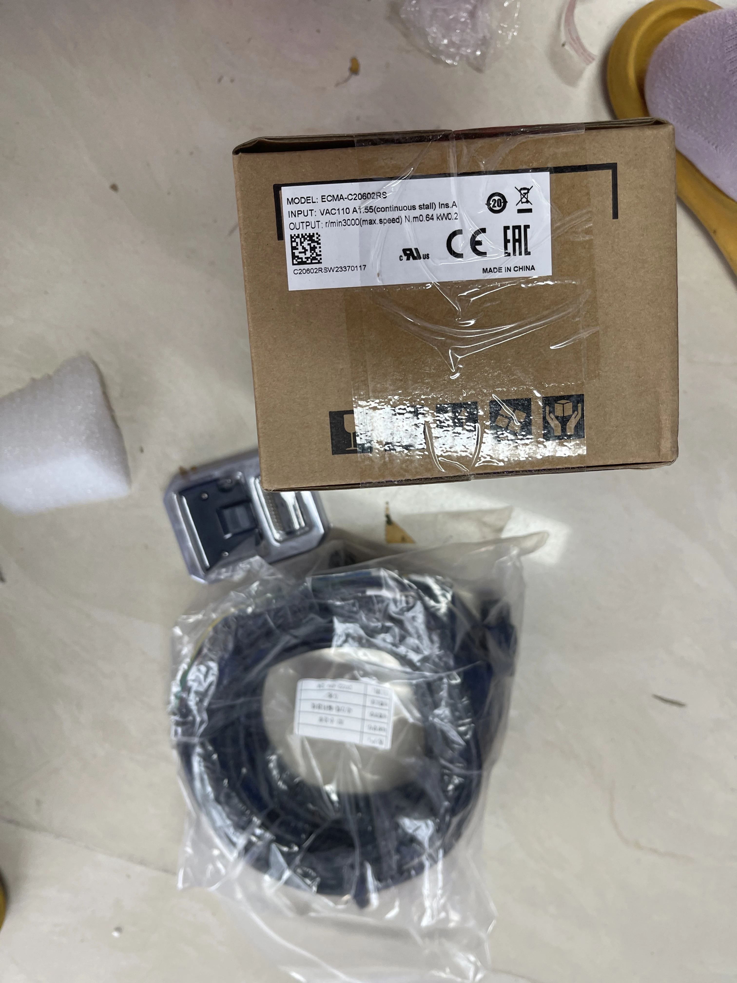 Delta AC Servo Motor ECMA-C20602RS