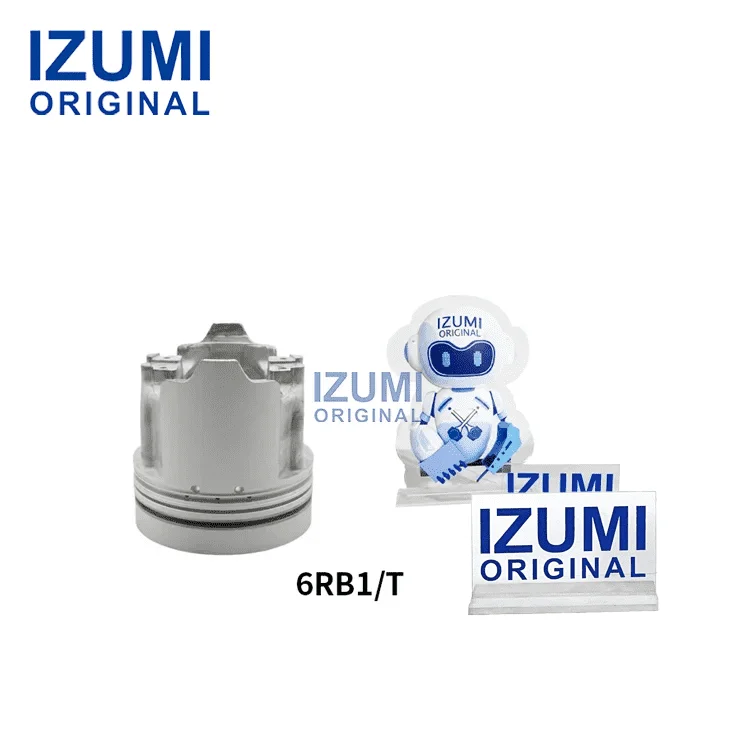 IZUMI ORIGINAL 6RB1T 1-12111-437-0 Piston Kit for Isuzu Engine Replacement Spare Parts