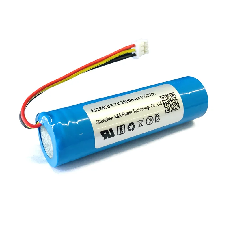 KC certified 18650 Battery Li-ion Rechargeable Battery Pack 2600mah from MINI fans or Beauty equipment