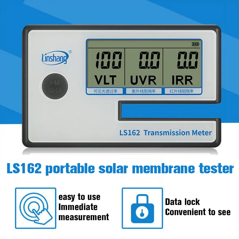 Window Film Tint Meter Machine Transmission VLT IR UV Rejection Tester