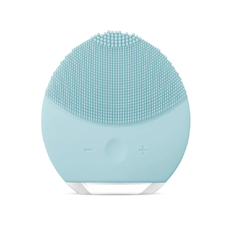 PSB custom soft handheld rechargeable mini electric inface sonic silicone face facial cleansing exfoliating brush