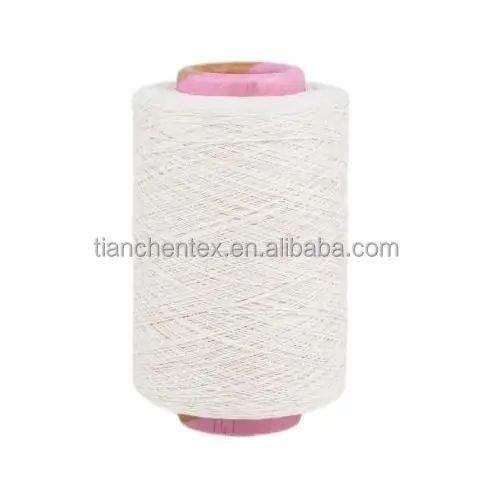 High Strength Viscose Yarn Blended with Wool Combed Cotton Knitting Weaving Sewing Dyed Raw Melange Style Ring Spun Technique