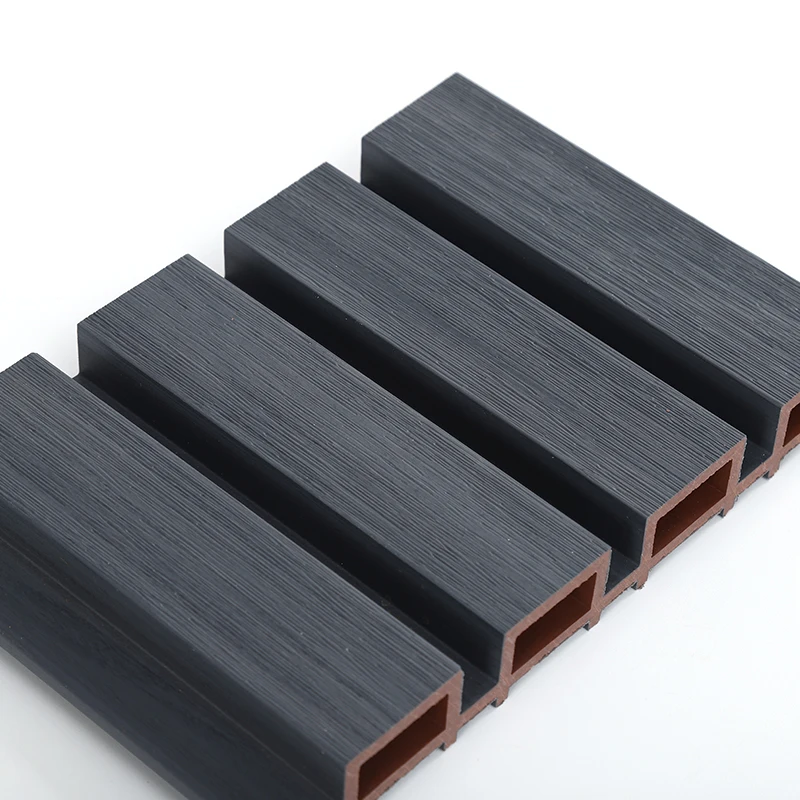 Outdoor Exterior Cladding Wpc Exterior Embossed Wall Cladding Wall Panel