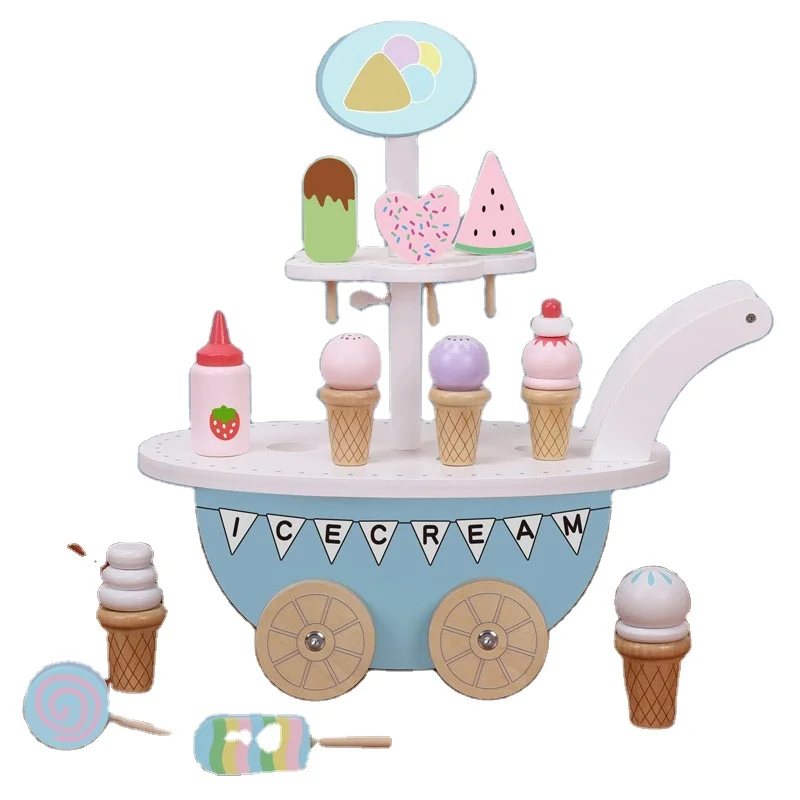 Wooden Ice Cream Truck, 60 OFF