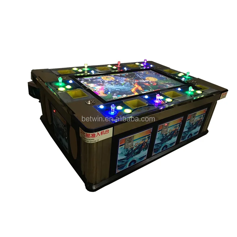 Betwin High Quality 55 Inch 8 Players Game Cabinet IGS Game Board Ocean  King Metal Coin Operated Fish Table Fish Game Machine
