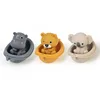 3 boats +3 animals (koala+hippo+tiger)