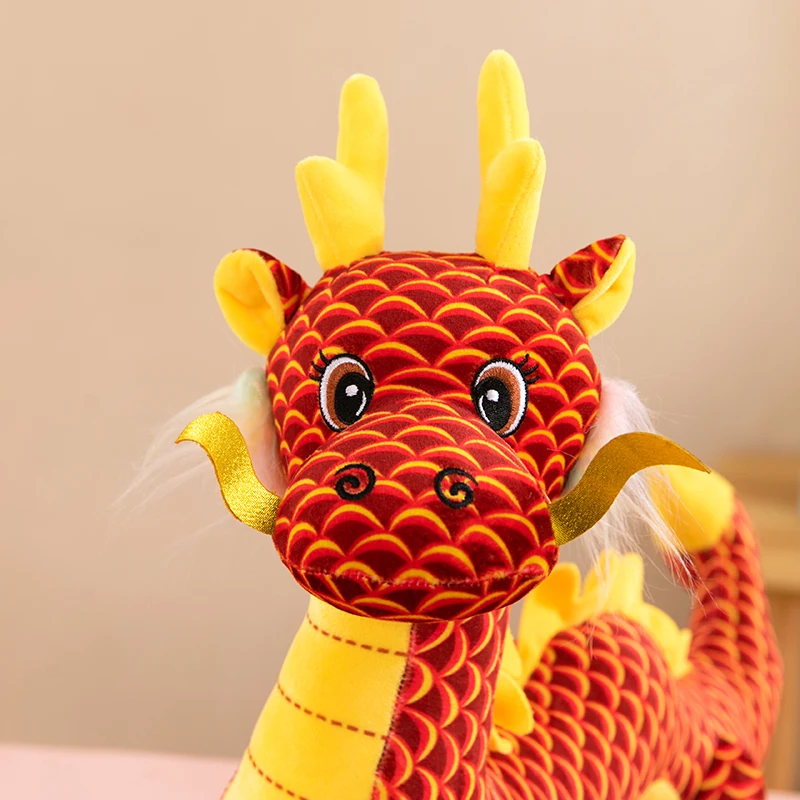 Creative Custom Stuffed Animal Plush Chinese Dragon Toy For Kids New