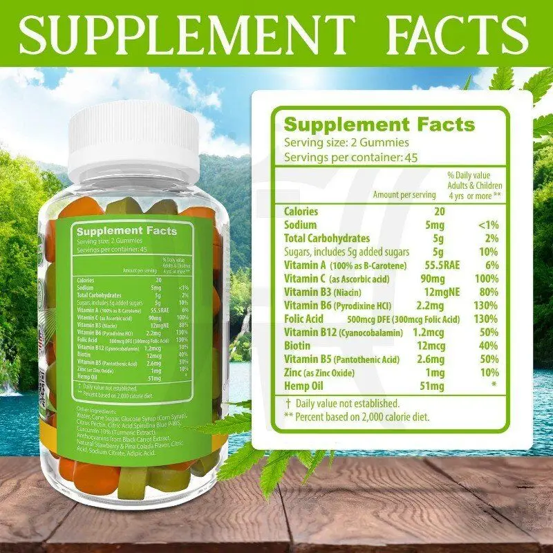 
 Органическое Масло с витамином A & C, 2250 мг, для стимулирования роста и усиления костей  