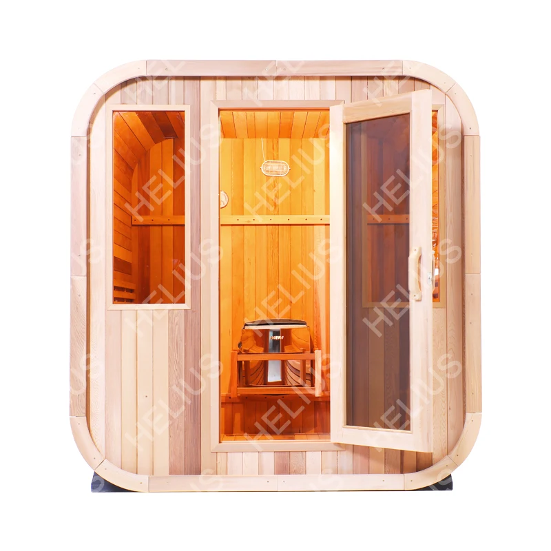 Hemlock Traditional Square Sauna Steam Barrel Sauna Outdoor Sauna Buy