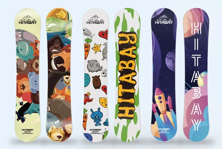 Snowboard Manufacture With Bindings Carbon Fiber Equipment Competition