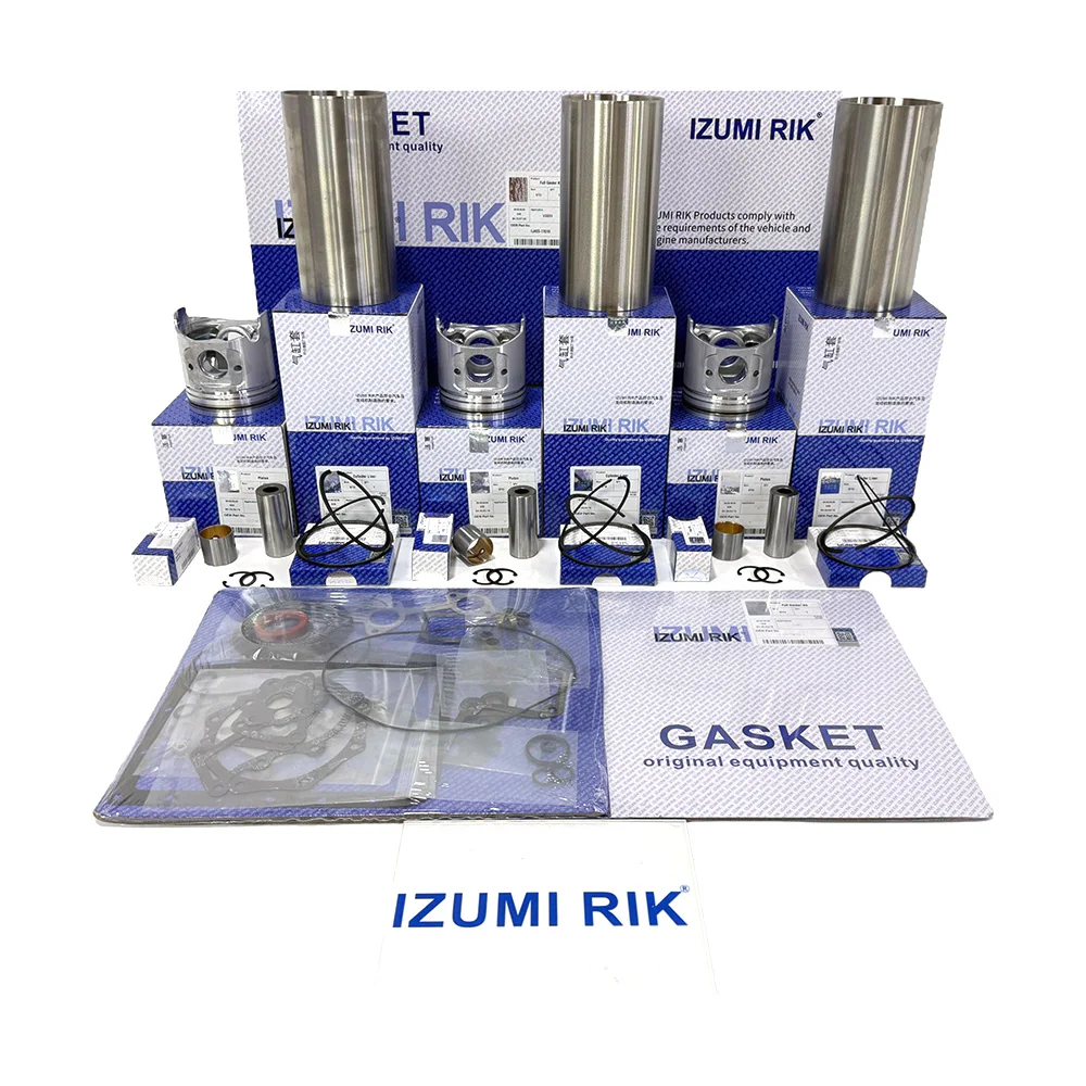 IZUMI RIK 3CB1, 3CE1, 3FA1, 3FE1, 3KA1, Overhaul Rebuild Kit with Overhaul Kit for Isuzu