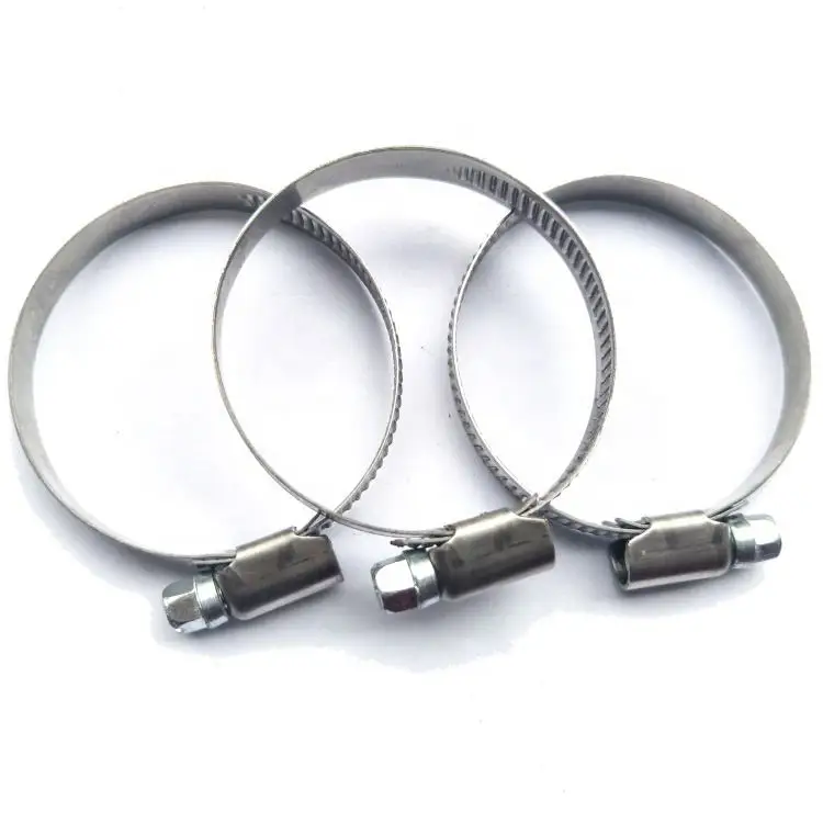 Jinwo Stainless steel hose clamp 9mm 12mm band width Worm Drive Hose Clamps With Superior Corrosion Resistance