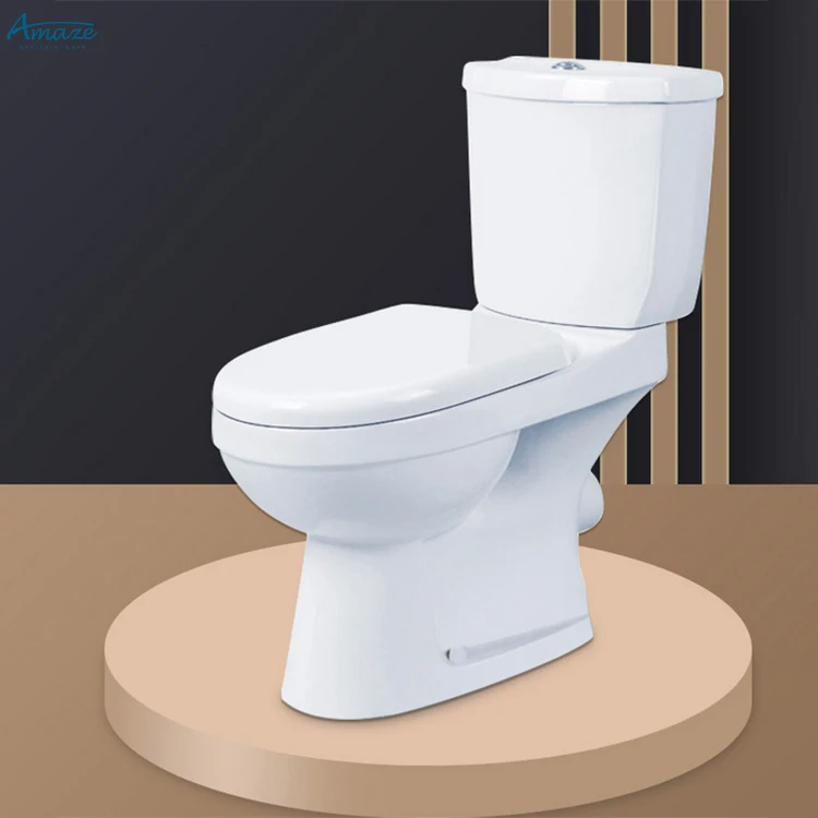 Amaze factory wholesale best selling South Africa hot sale models bathroom ceramic sanitary ware two piece toilet bowl supplier