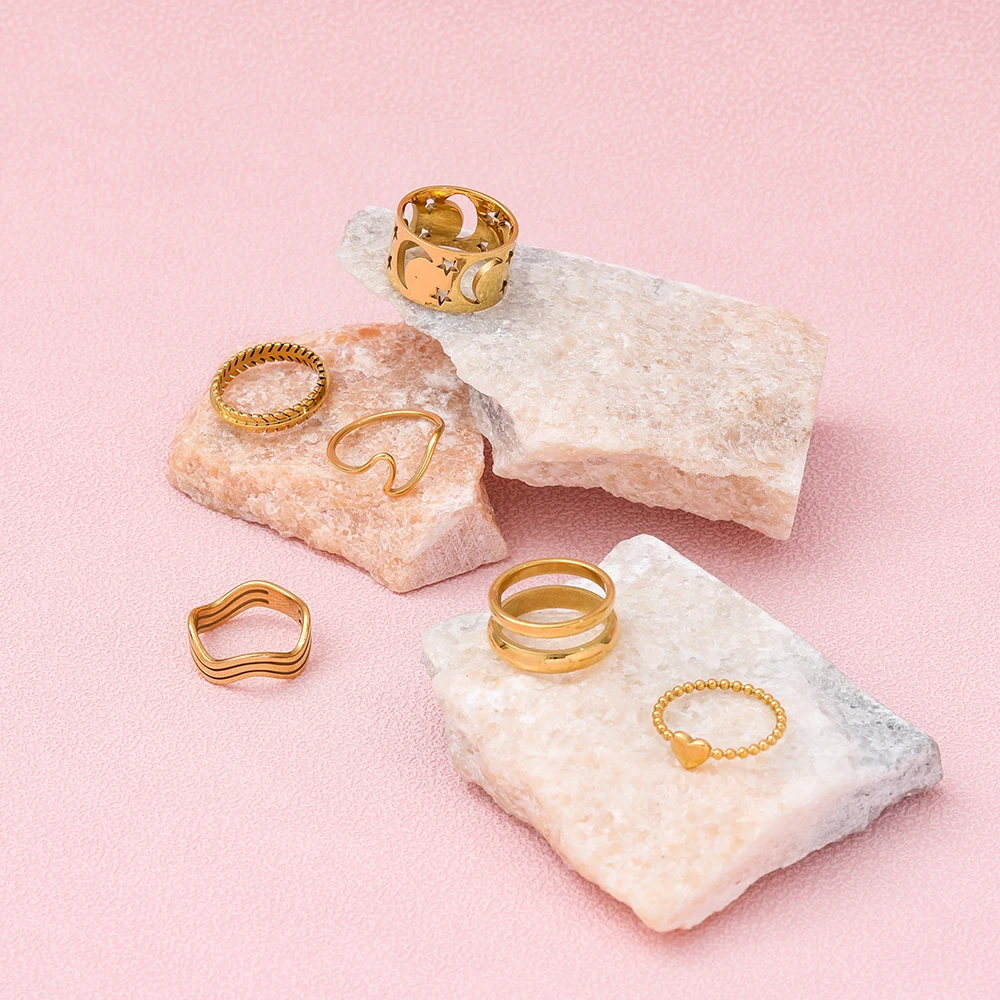 Alibaba Rings Joolim Jewelry 18K Gold Plated Sea Gull Rings for Women