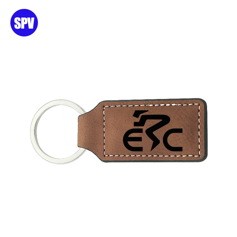 SUPERNOVA 2022 Supernova Custom Printing Laser Engraving Laserable Leatherette Keychain factory