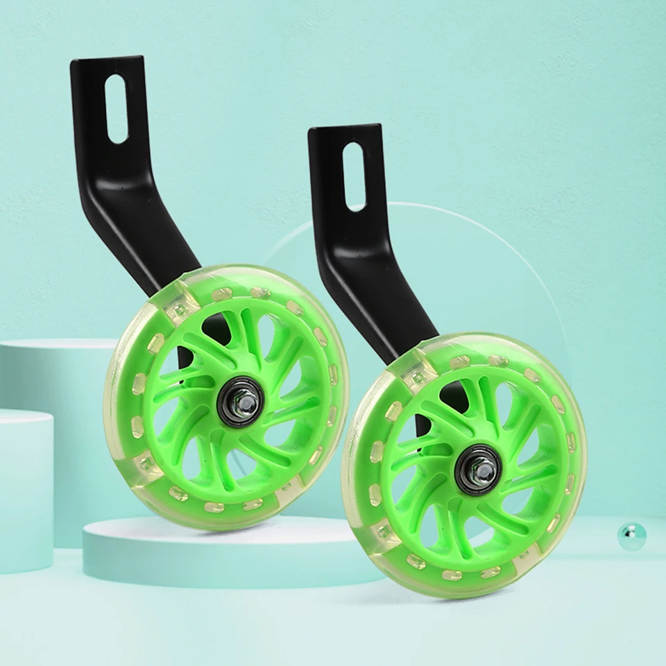 Универсальный Детский велосипед 12-20 дюймов балансировка детского велосипеда Вспомогательное колесо бесшумные тренировочные колеса со