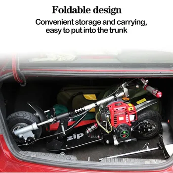 ZIP 2 Stroke Huasheng 63cc Gasoline Scooter - Cheap & Fun