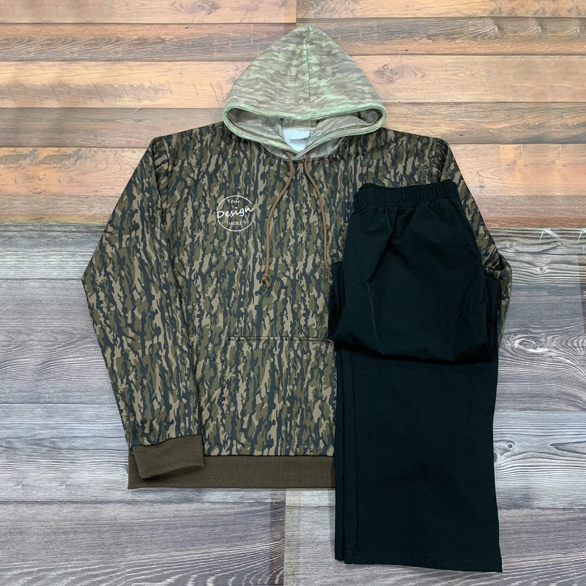 Latest Design Top Quality Over Print Oversized Camo Hoodie Men Heavy Weight Sublimation Printing Pullover Hoodie for Men