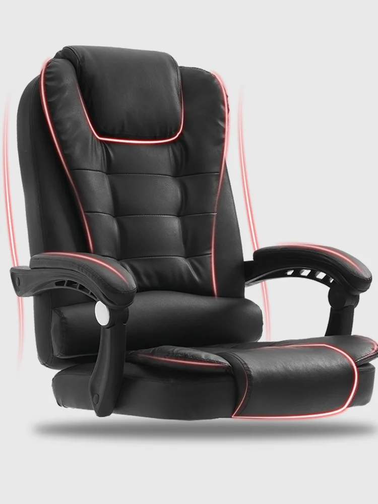 Xiangwang Leather Large Best Office Chair Hot Sales Orange Fabric