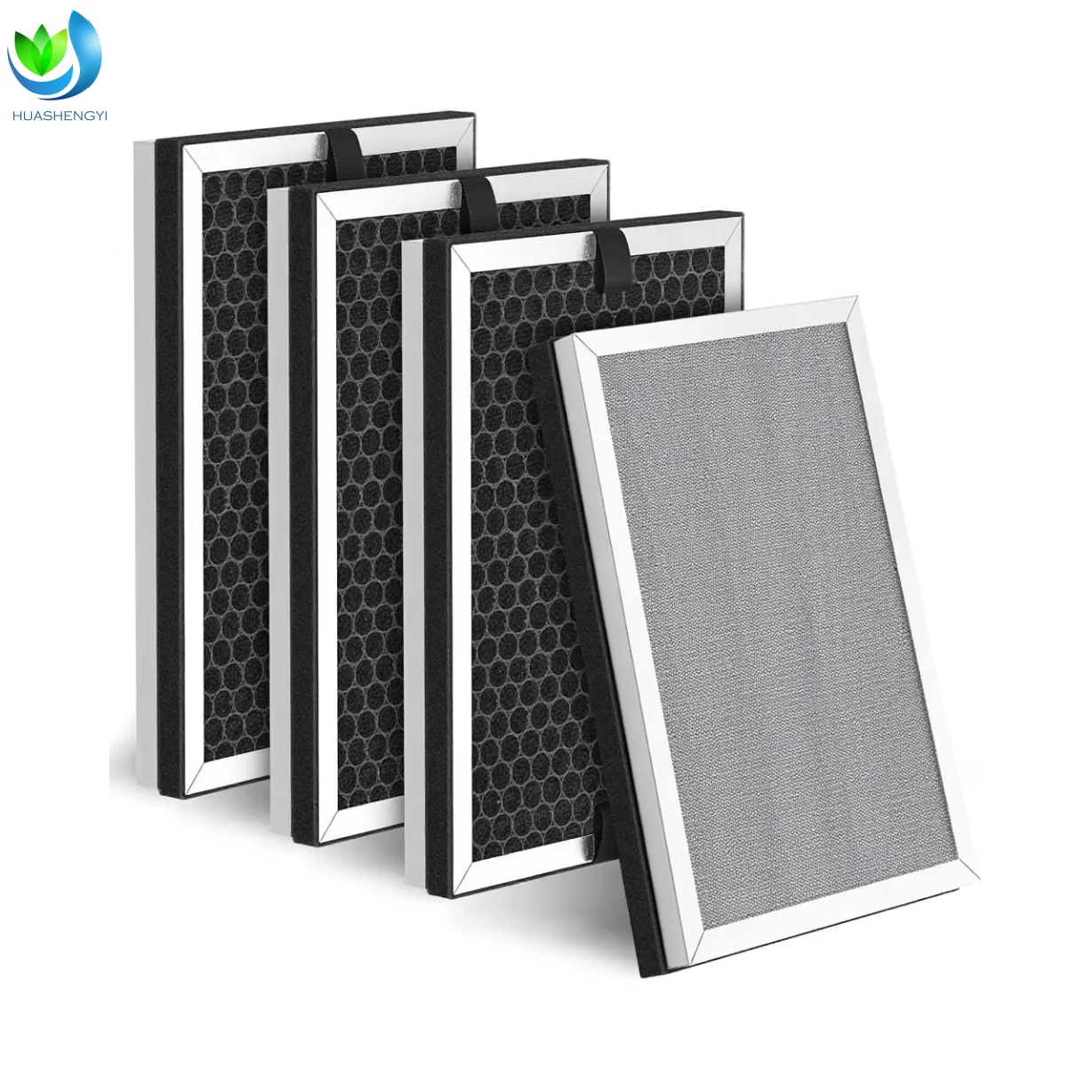Household Use Eco-Friendly Replacement Air Purifier Filter Compatible Pre-Filter HEPA Activated Carbon Filtration System